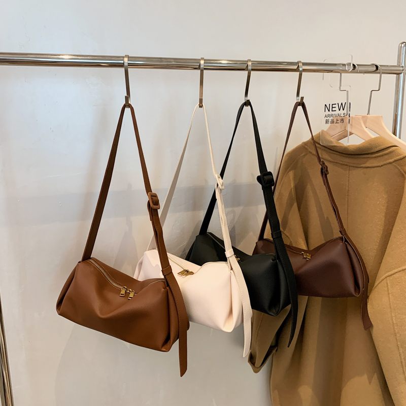 Bernard Axelhandväska För Dammode - Kaffe