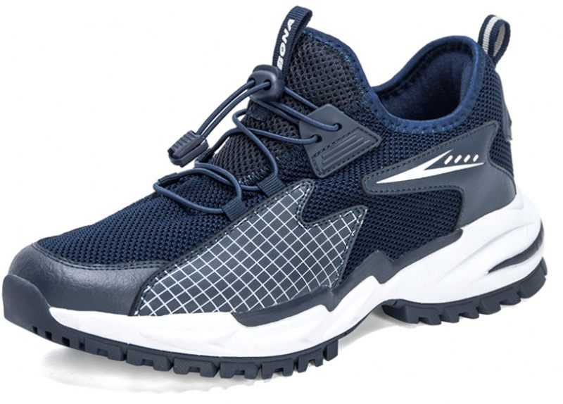 Bernardino Casual Sneakers För Män - Marinblå