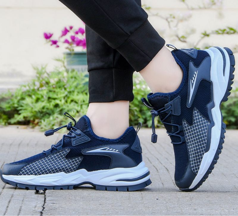 Bernardino Casual Sneakers För Män - Marinblå