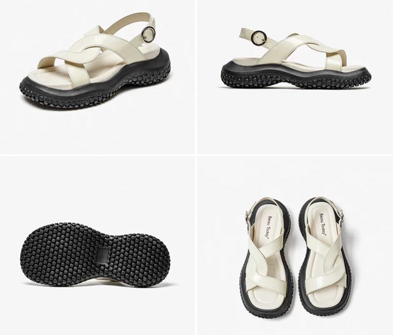 Betsy Damsandal - Beige