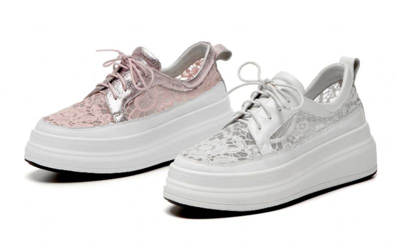 Bette Platform Sneaker Dam - Rosa