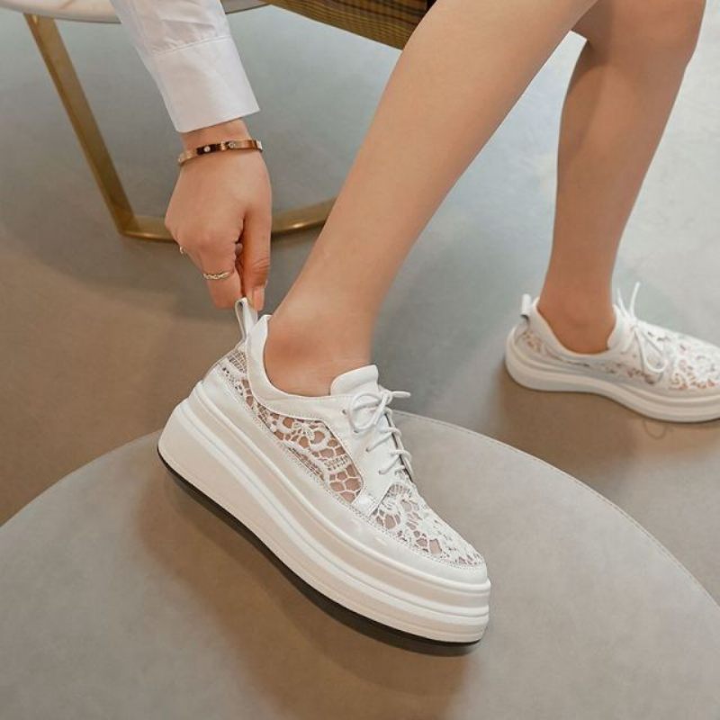 Bette Platform Sneaker Dam - Rosa