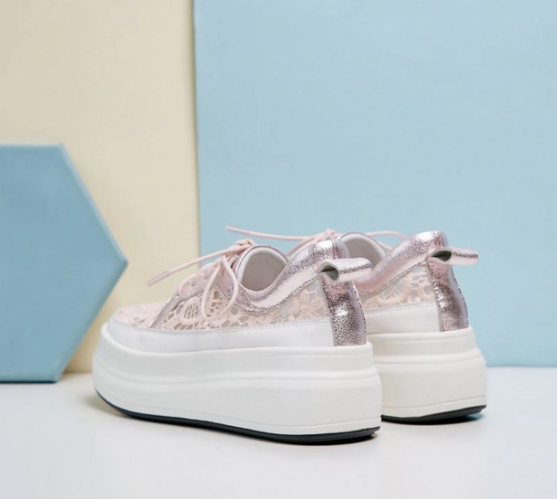 Bette Platform Sneaker Dam - Rosa