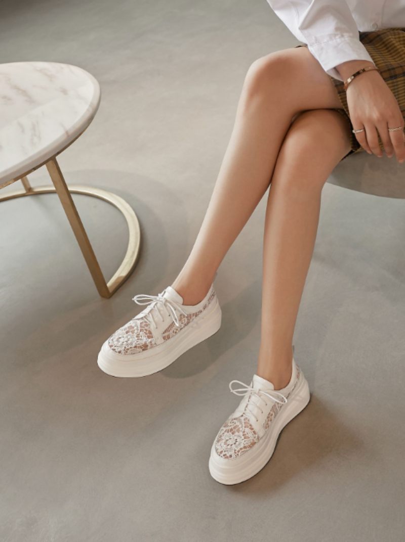 Bette Platform Sneaker Dam - Rosa