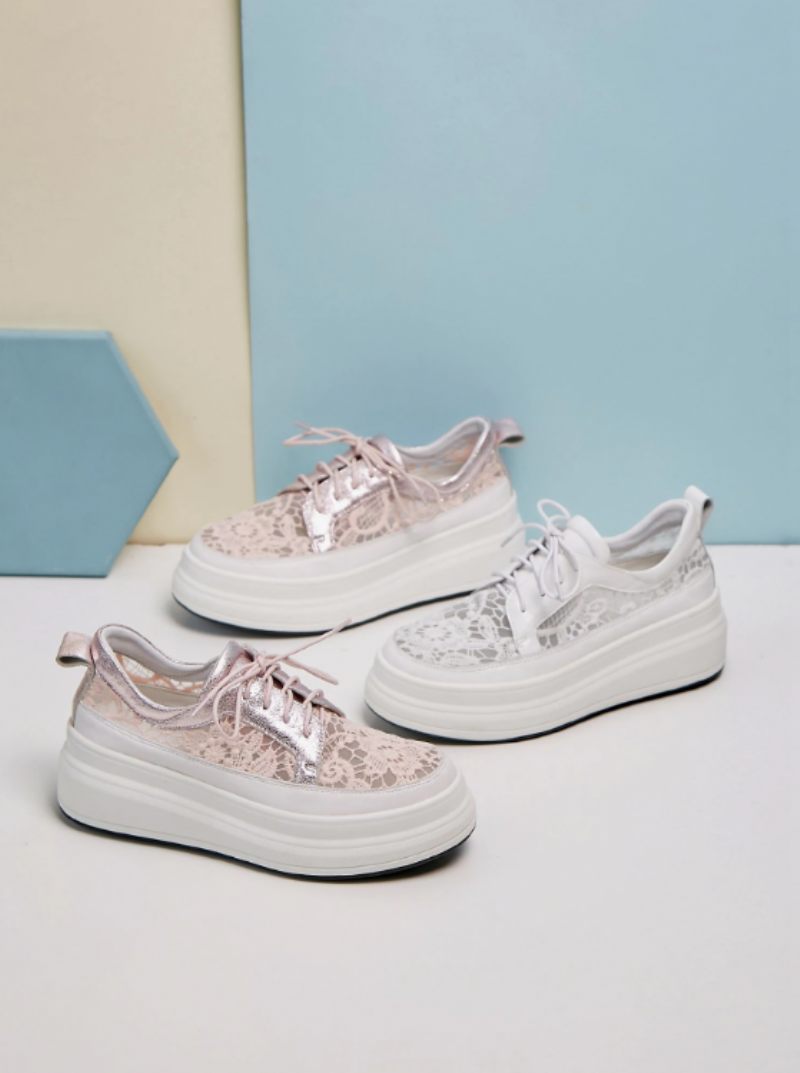Bette Platform Sneaker Dam - Rosa