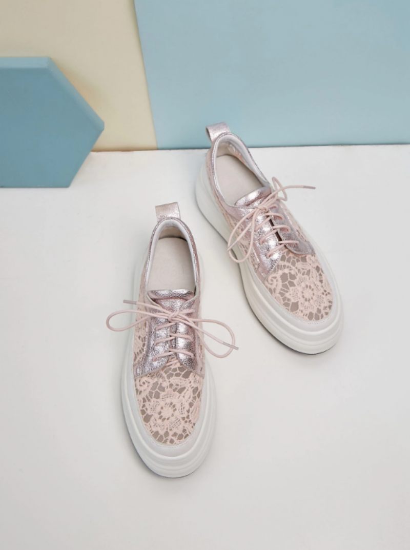 Bette Platform Sneaker Dam - Rosa