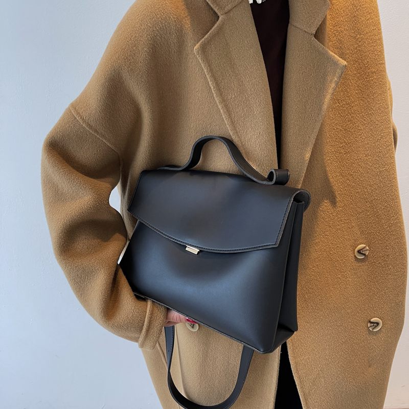 Bianco Small Crossbody-handväska I Läder För Kvinnor - Svart