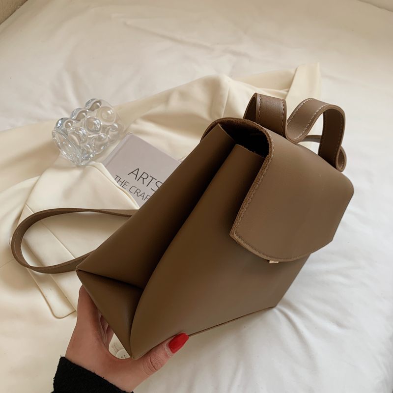 Bianco Small Crossbody-handväska I Läder För Kvinnor - Svart