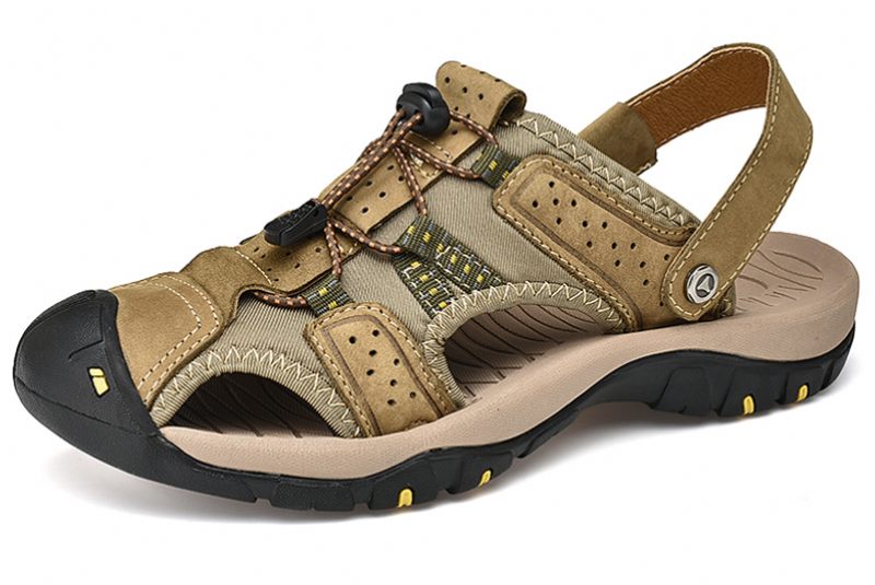 Bilden Outdoor Sandaler För Män - Kaki