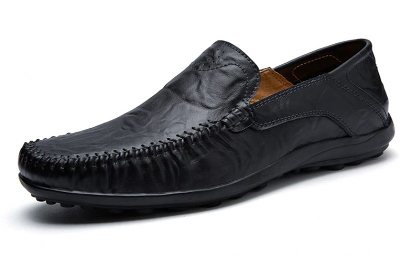 Bingo Loafers Skor För Män - Svart