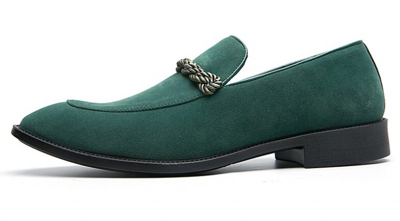 Blake Loafers Klänning Skor För Män - Grön