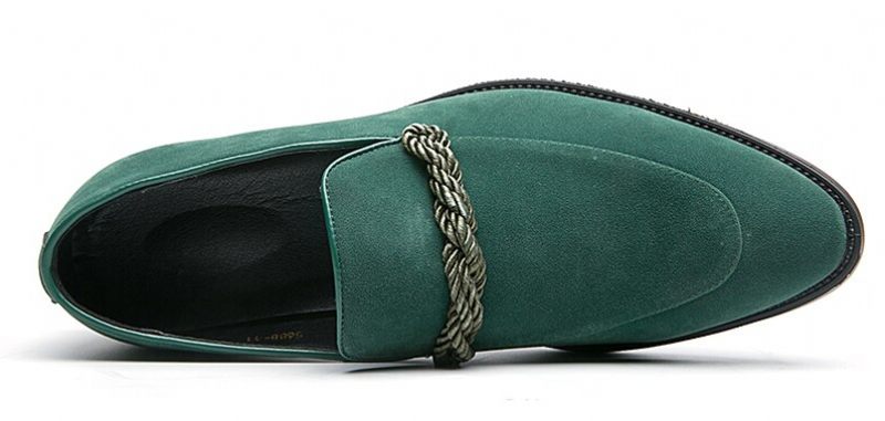 Blake Loafers Klänning Skor För Män - Grön
