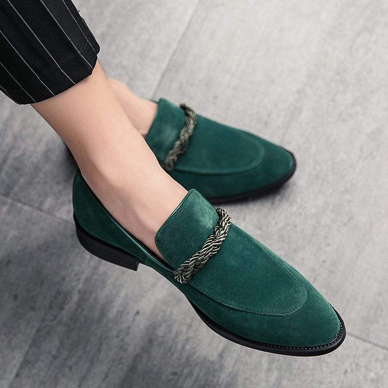 Blake Loafers Klänning Skor För Män - Grön