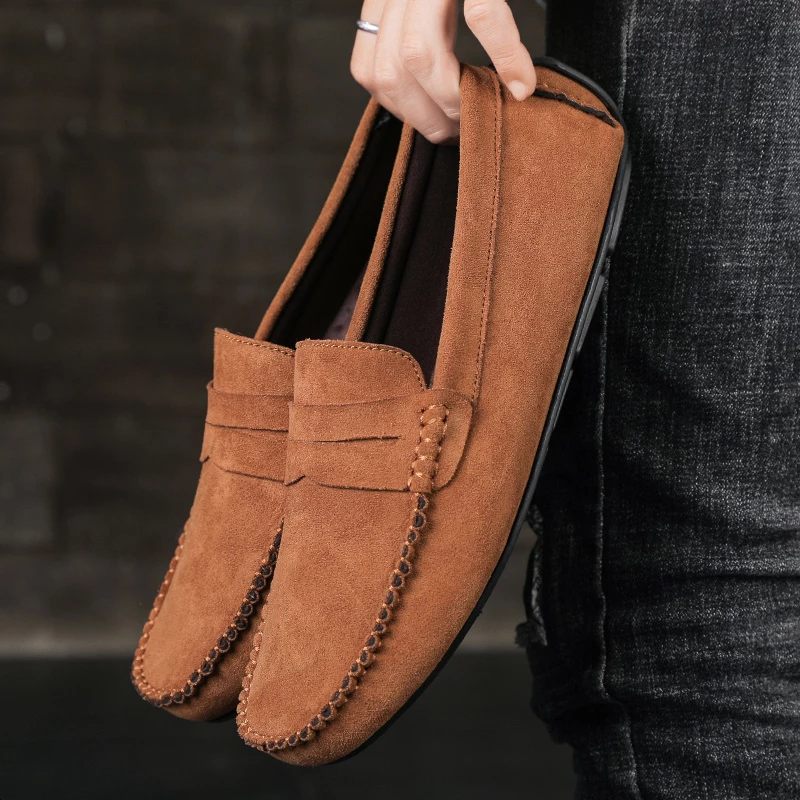 Blas Loaferskor För Män - Kaki
