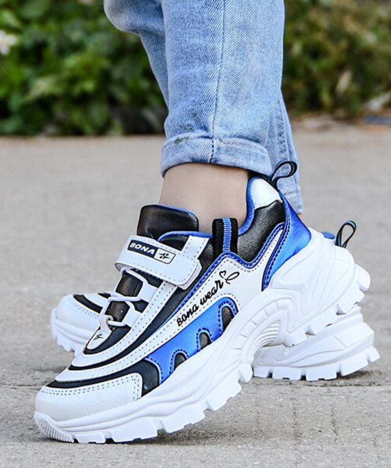 Bongo Pojkmode Sneaker - Marinblå