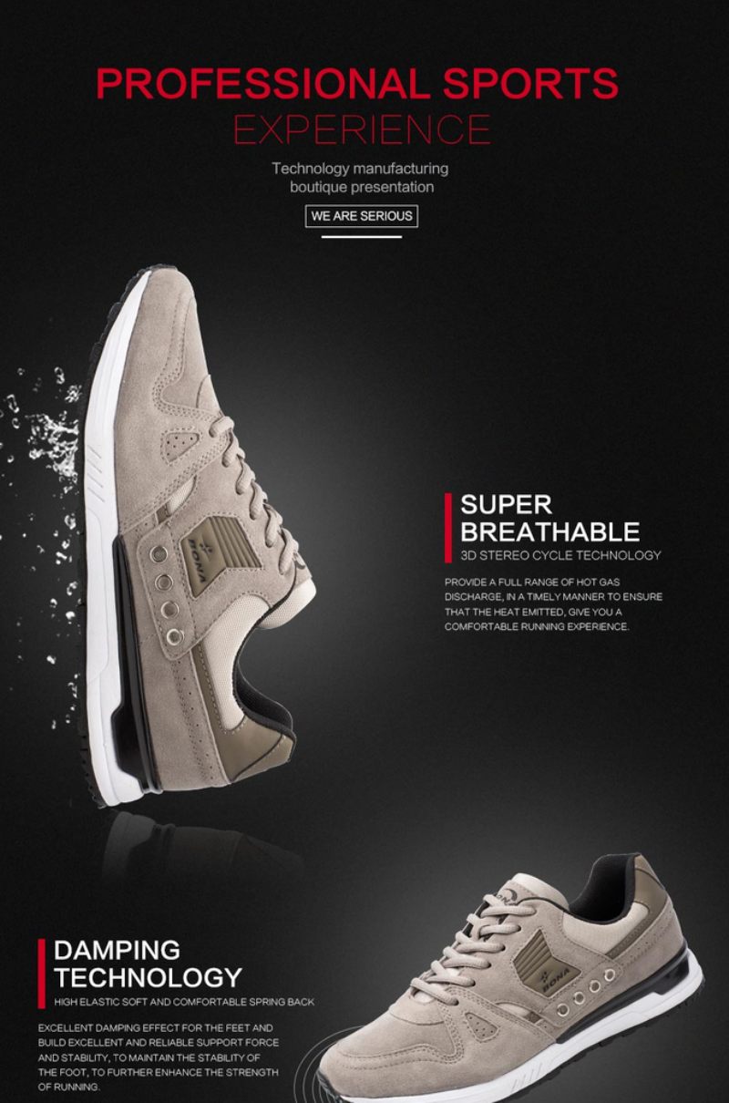 Bonsor Classics Sneakers För Män - Grå