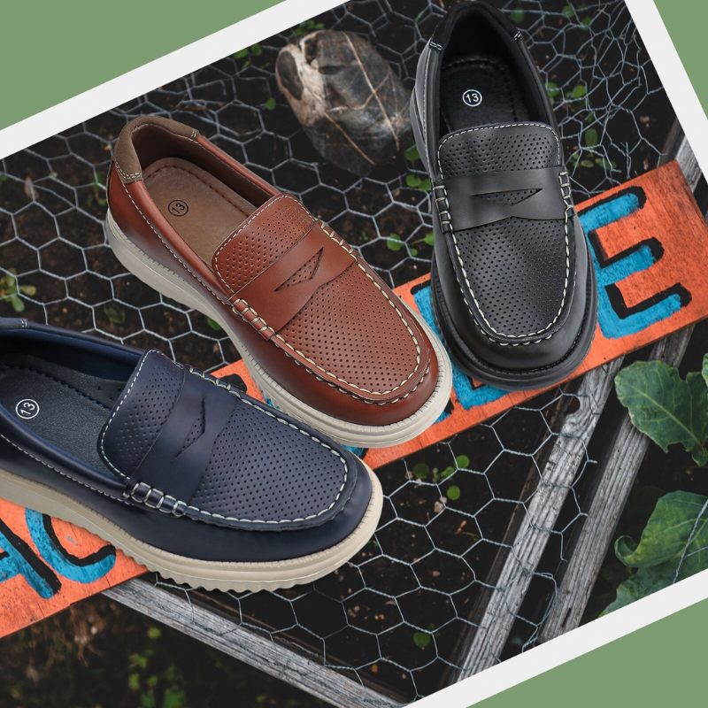 Brad Pojkar Loafers Casual Skor - Brun