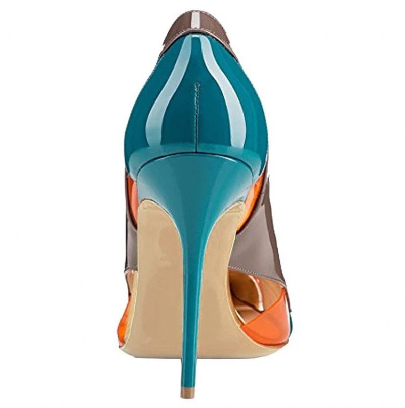 Brandii Damklänning Pumps Skor - Multi