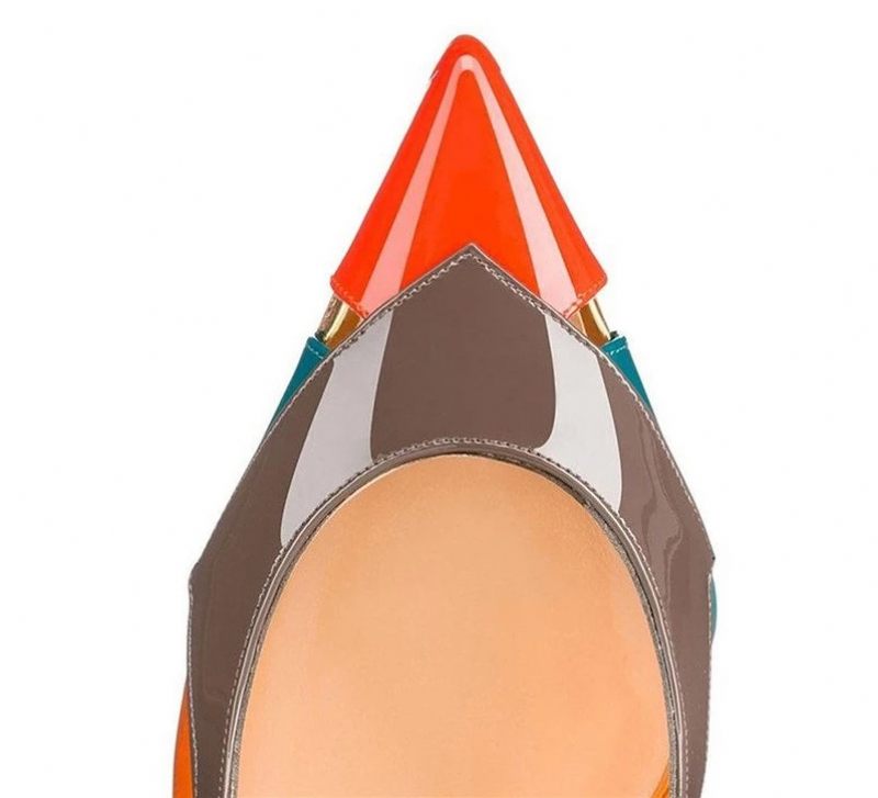 Brandii Damklänning Pumps Skor - Multi