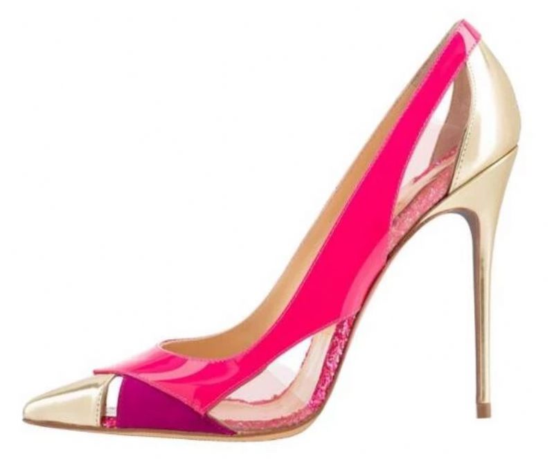Brandii Damklänning Pumps Skor - Multi