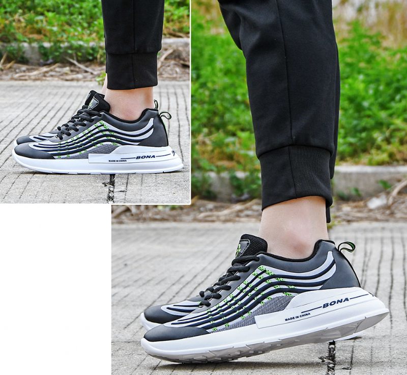 Brant Fashion Sneaker För Män - Grön