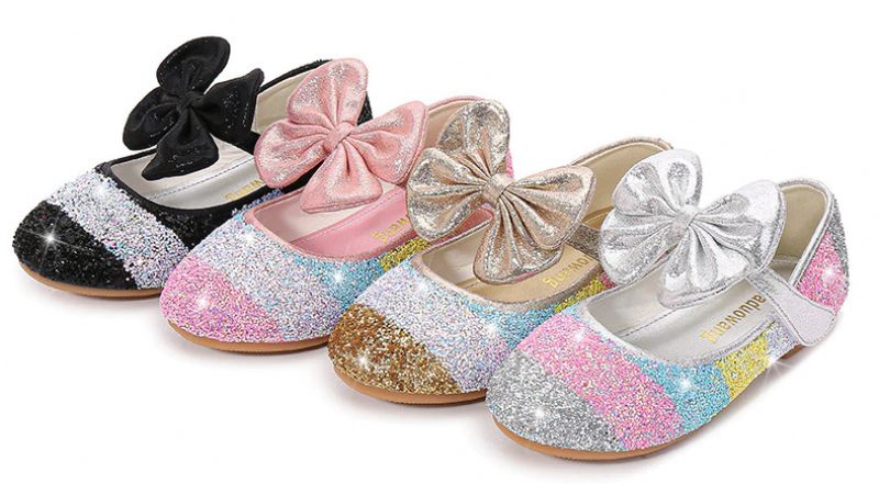 Bree Platta Flickskor - Silver