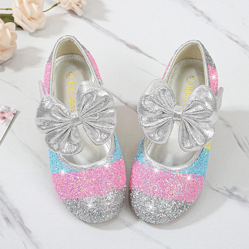 Bree Platta Flickskor - Silver