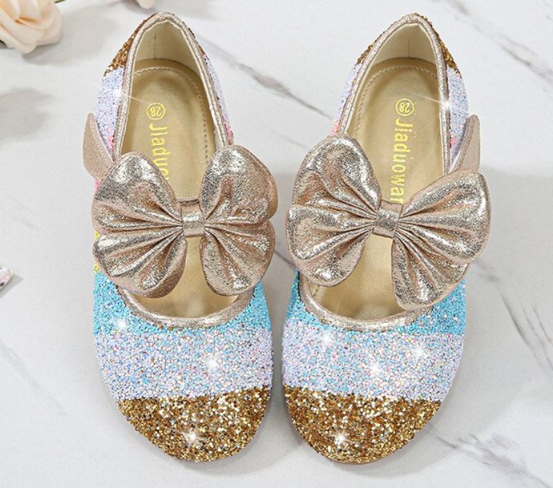 Bree Platta Flickskor - Silver