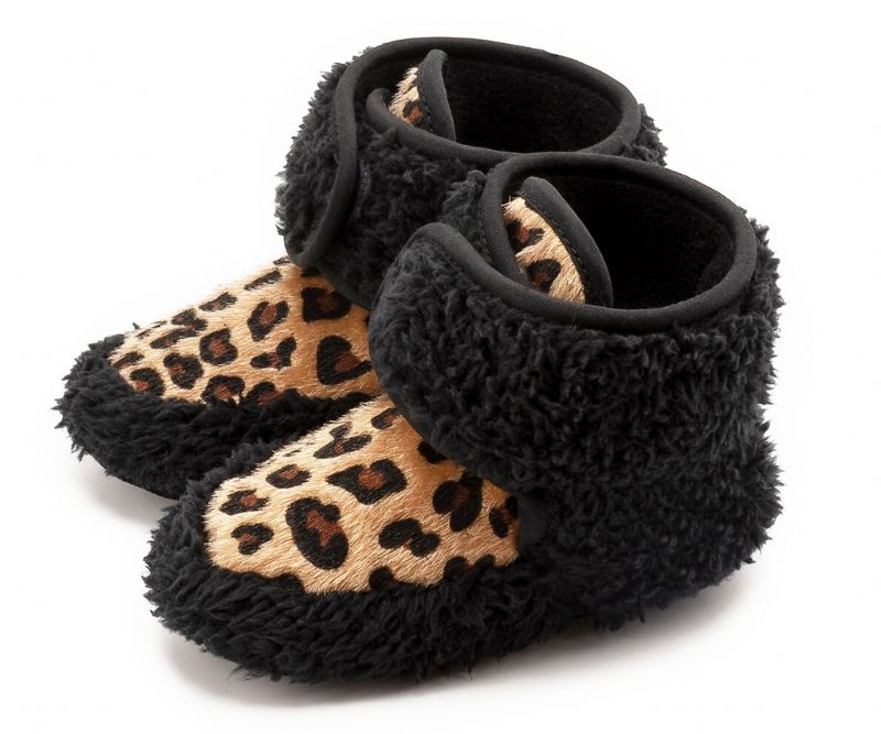 Bridget Baby Flickors Snöstövlar - Svart Päls