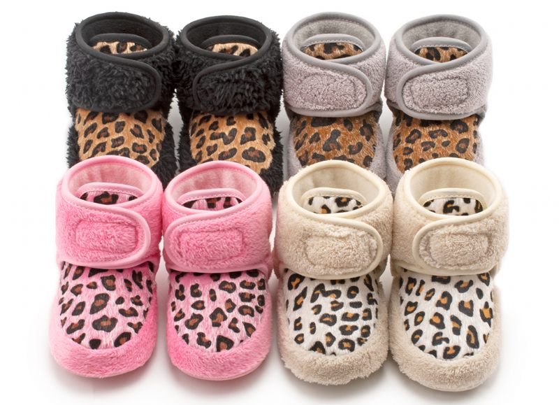 Bridget Baby Flickors Snöstövlar - Svart Päls