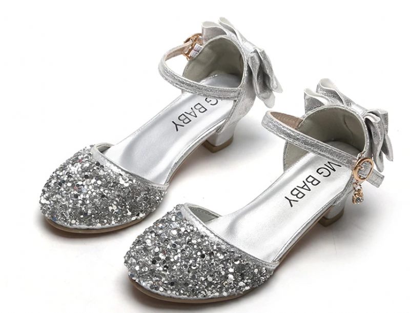 Bridget Flickor Klänning Pump - Silver