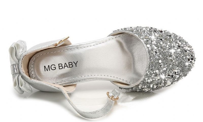 Bridget Flickor Klänning Pump - Silver