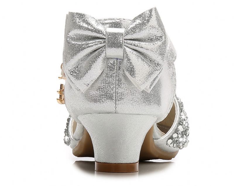 Bridget Flickor Klänning Pump - Silver
