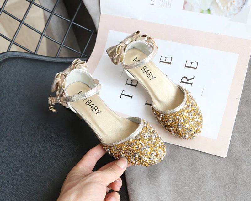 Bridget Flickor Klänning Pump - Silver