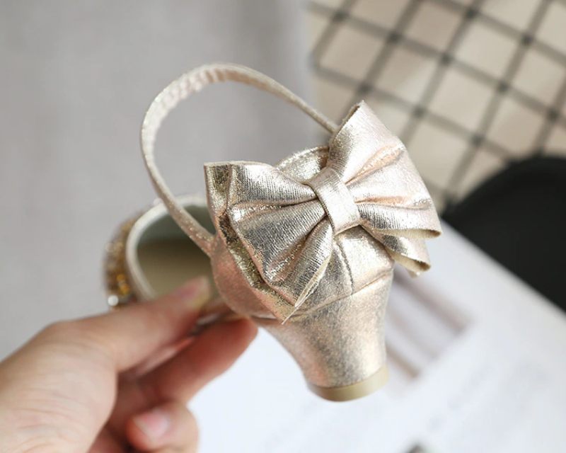 Bridget Flickor Klänning Pump - Silver