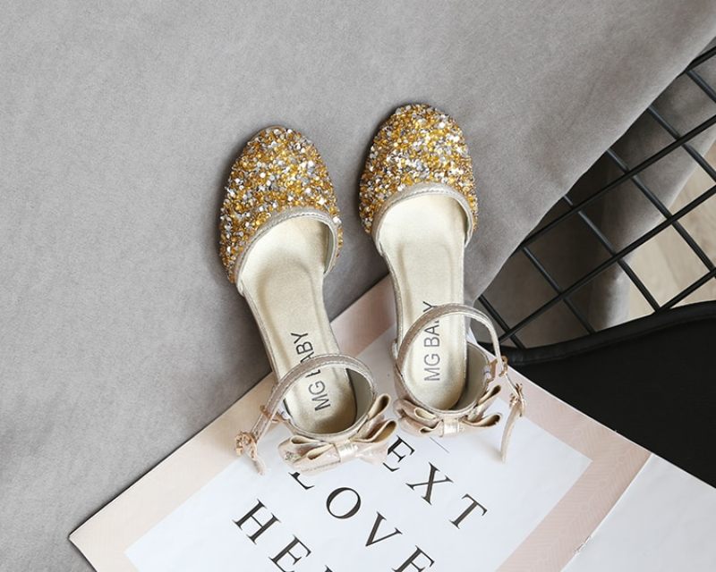 Bridget Flickor Klänning Pump - Silver