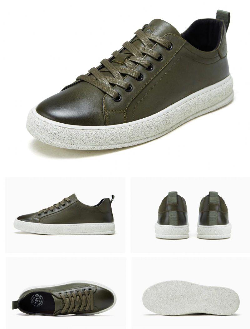 Briggs Casual Sneaker För Män - Oliv