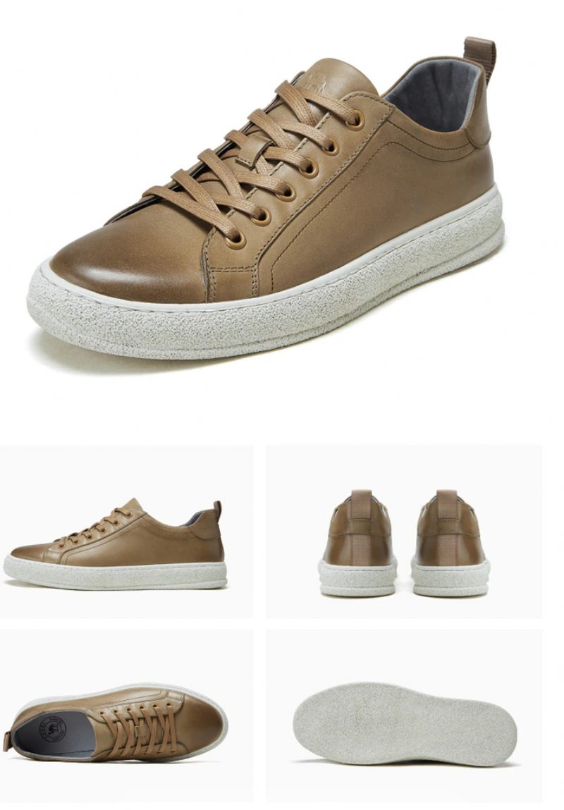 Briggs Casual Sneaker För Män - Oliv