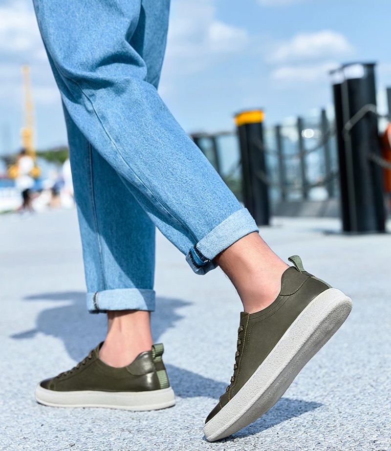 Briggs Casual Sneaker För Män - Oliv