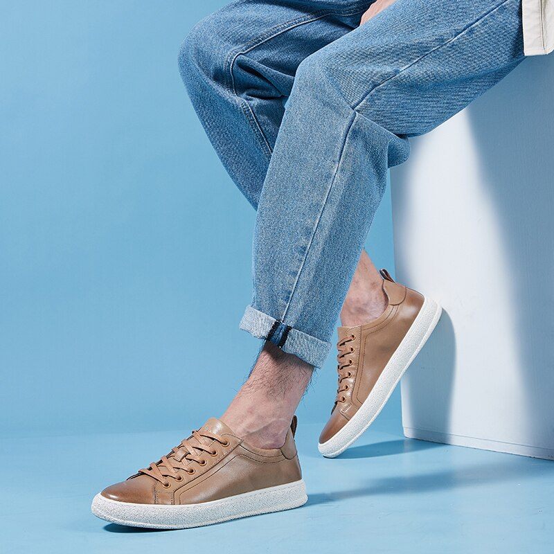 Briggs Casual Sneaker För Män - Oliv