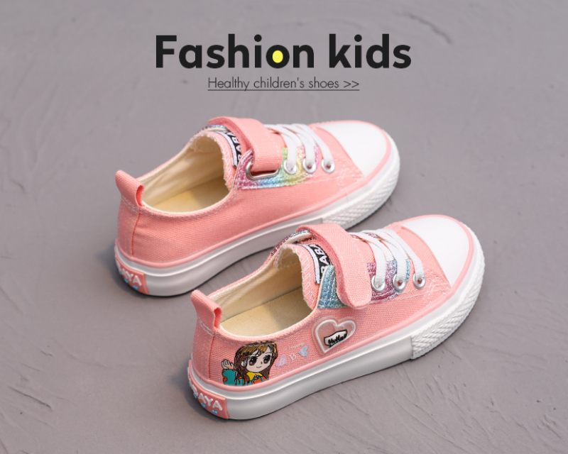 Britany Flickor Casual Sneaker - Svart