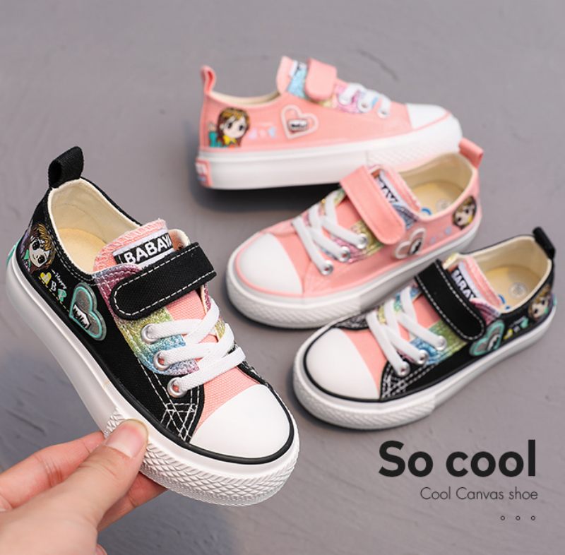 Britany Flickor Casual Sneaker - Svart