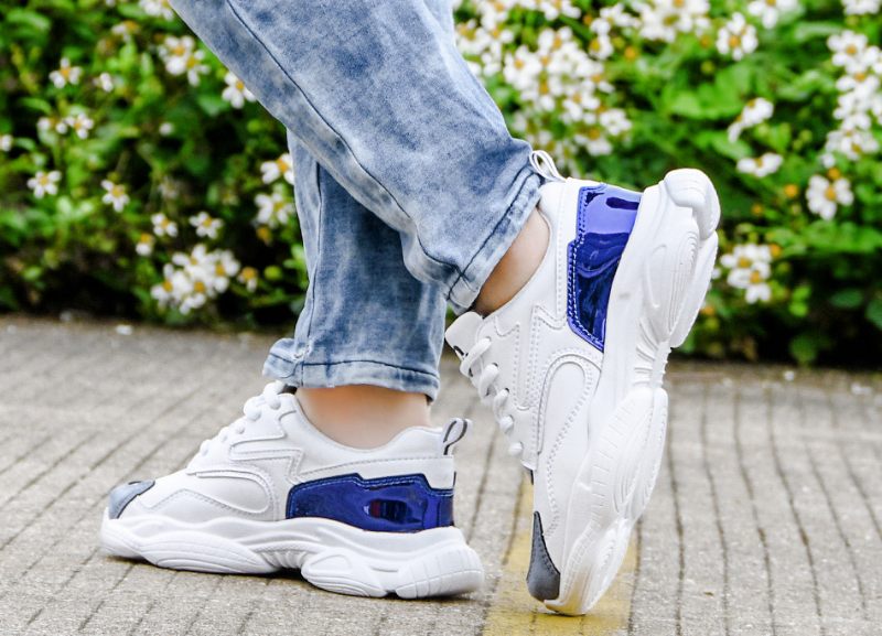 Brownn Unisex Casual Sneaker För Barn - Lila