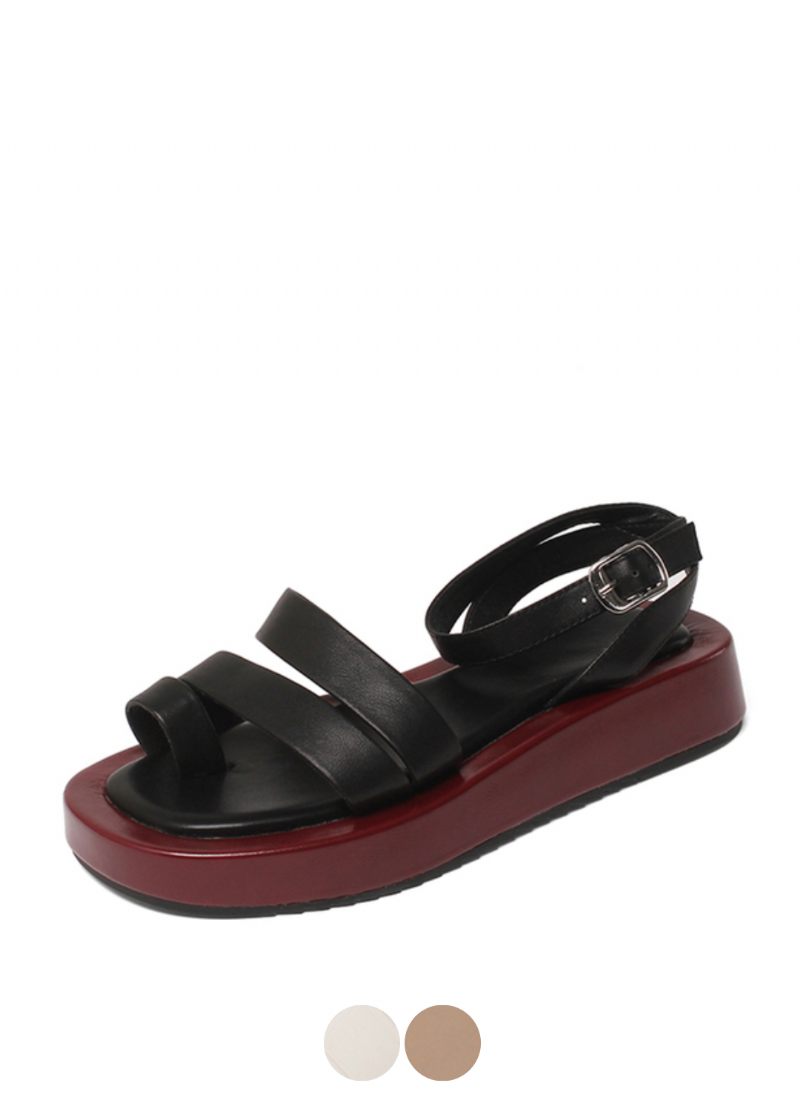 Brusel Platt Sandal För Kvinnor