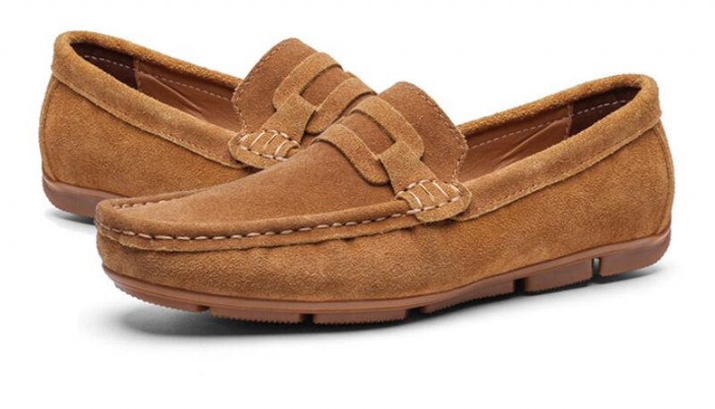 Buffon Loafers Skor För Män - Blå