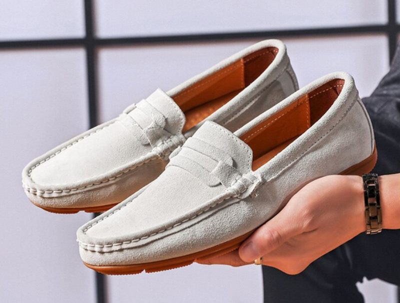 Buffon Loafers Skor För Män - Blå