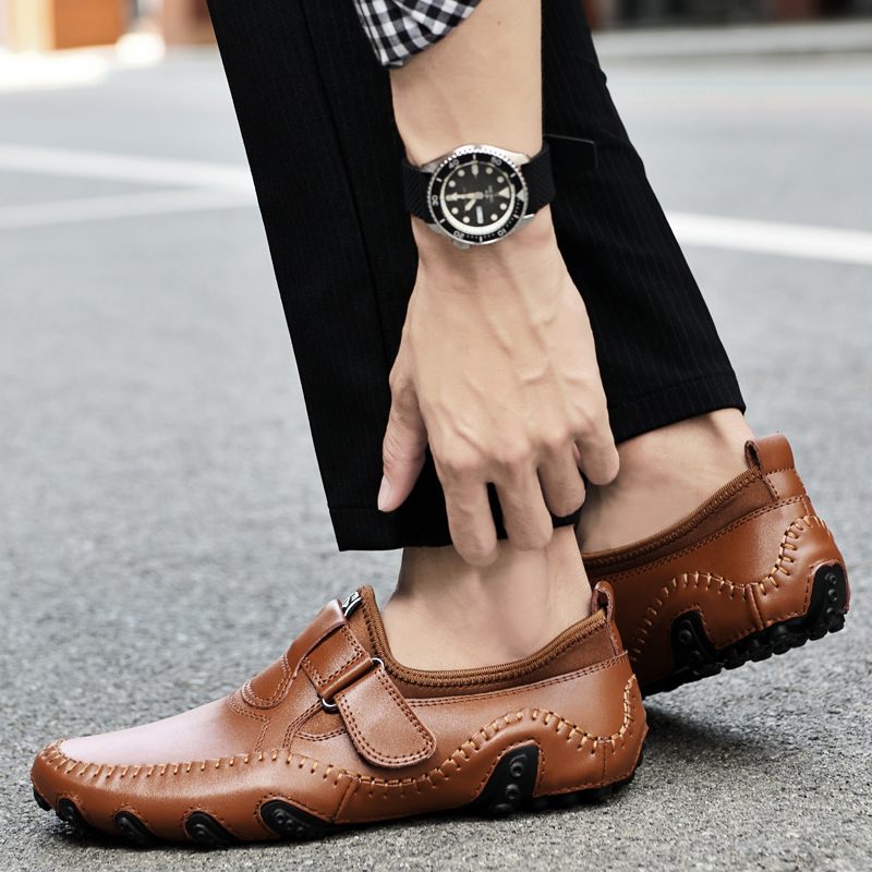 Buffy Loafers För Män Fritidsskor - Blå