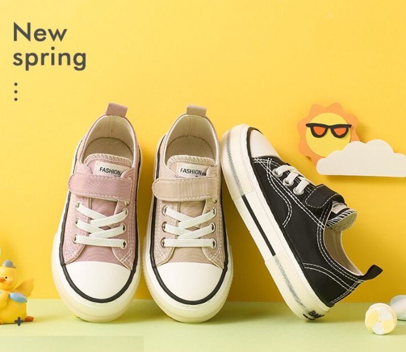 Bugan Unisex Casual Sneaker För Barn - Beige