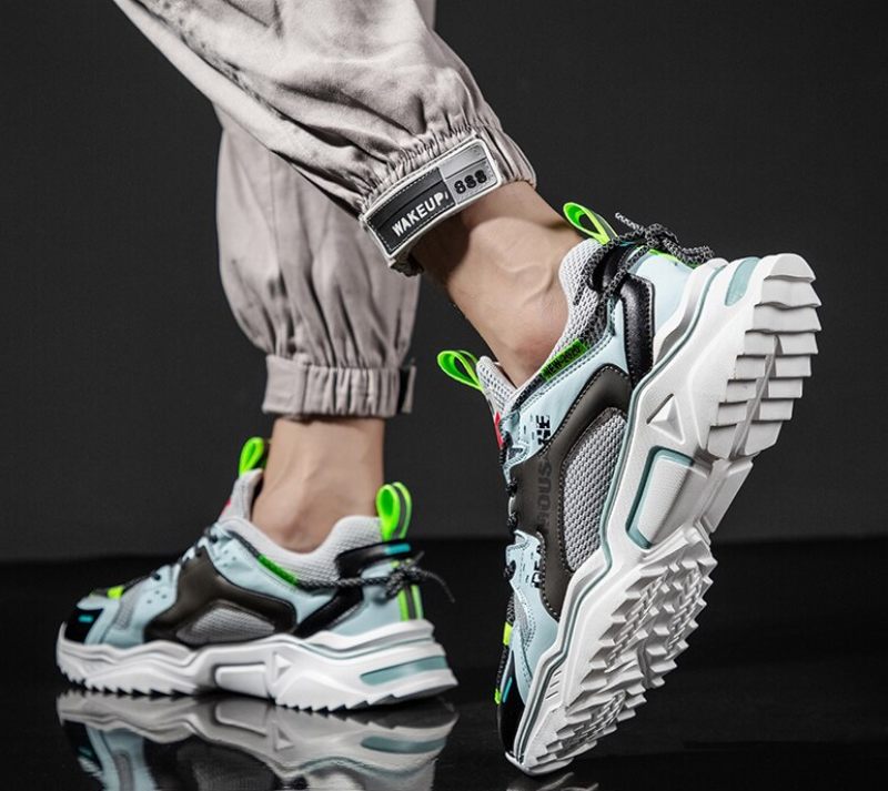 Bumble Mode Sneakers För Män - Vit