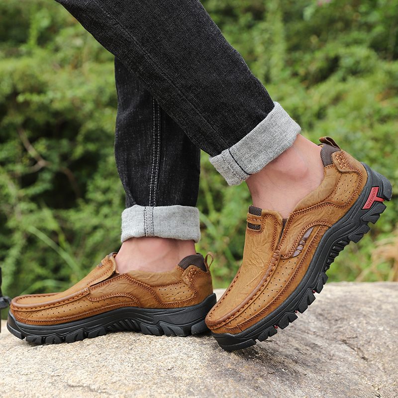 Bustamante Loafers För Män Casual Skor - Kaffe